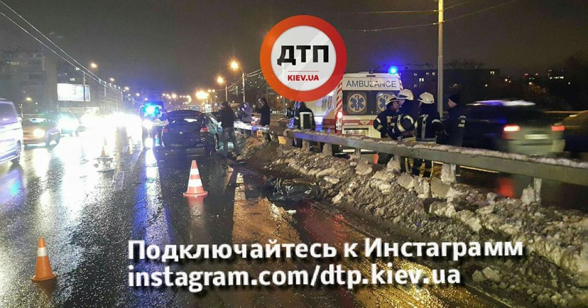 ДТП Київ Дружби народів_4 / © facebook.com/dtp.kiev.ua