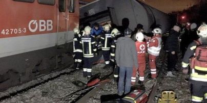 В Австрии столкнулись два поезда, есть пострадавшие