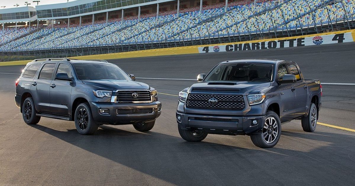 Toyota показала "спортивные" версии внедорожника Sequoia и пикапа Tundra