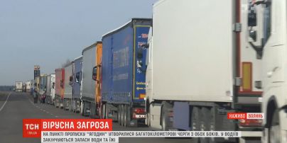 Закрытые КПП: на украинско-польских границах застряли украинцы и образовались очереди из фур