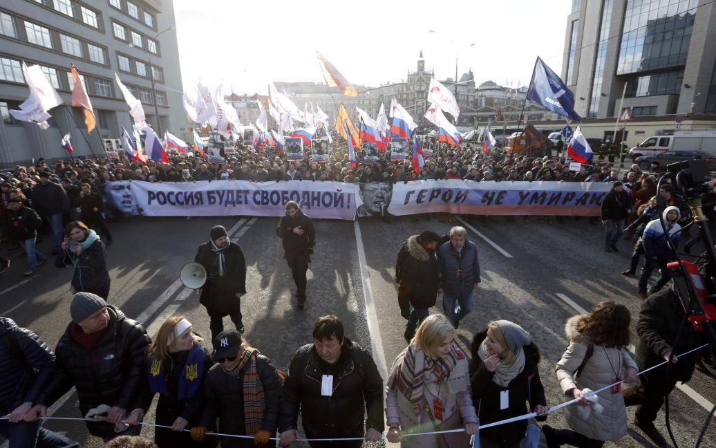 Марш памяти Бориса Немцова / © Reuters