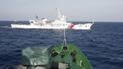 Китайский военный корабль в Южно-Китайском море у берегов Вьетнама, который также считает море своим.