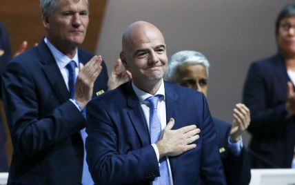 Новий президент Інфантіно пообіцяв, що всі пишатимуться ФІФА