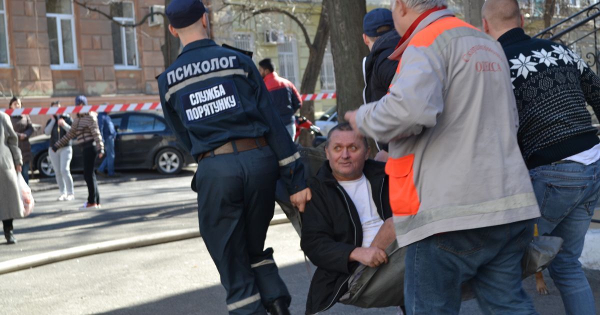 Пожежа в Одесі_4 / © ГУ ГСЧС в Одесской областе