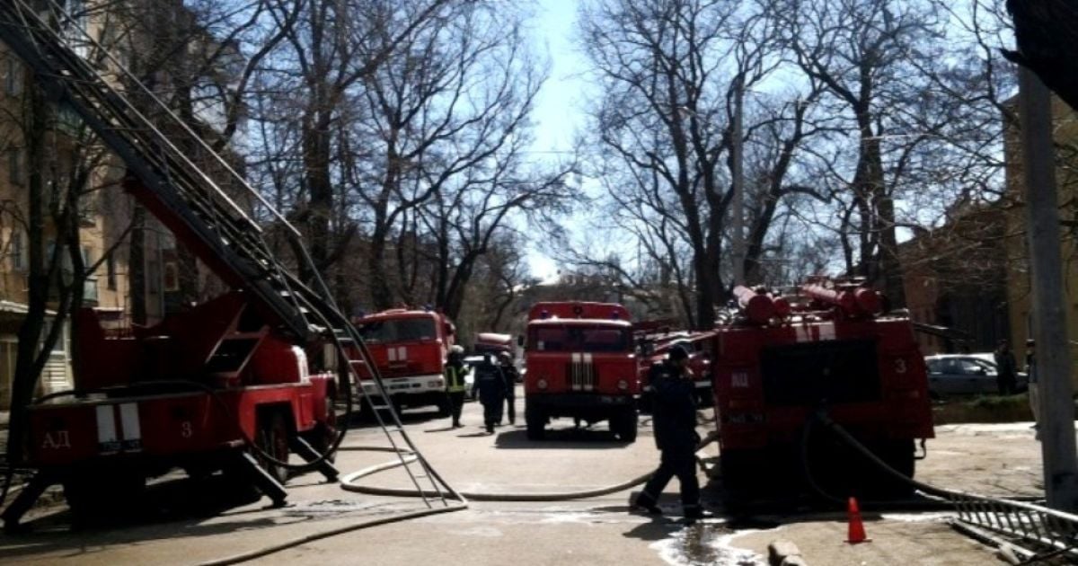Пожежа в Одесі_5 / © ГУ ГСЧС в Одесской областе