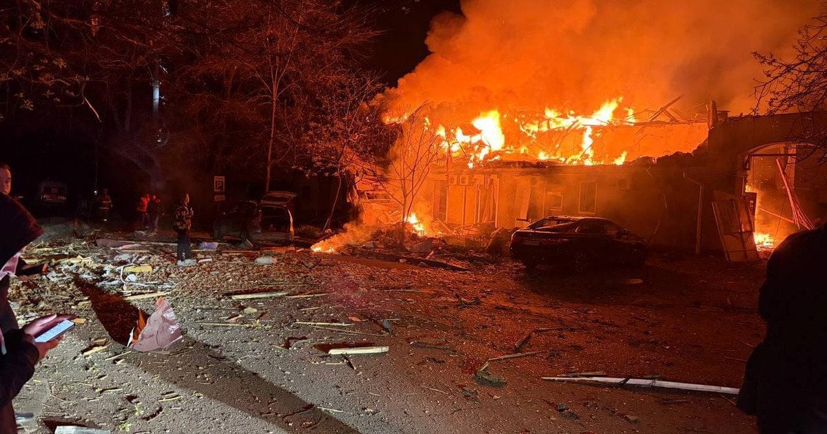 Наслідки обстрілу Одеси