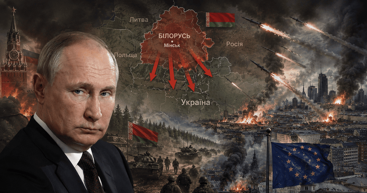 Володимир Путін, удари по ЄС та білоруський фронт