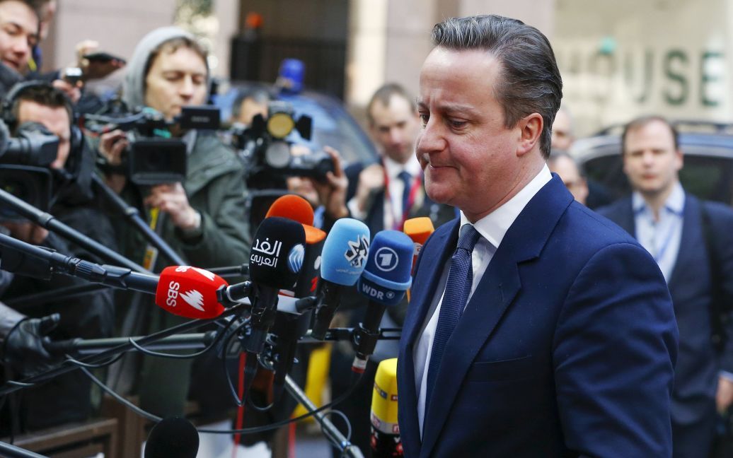 Кэмерон комментирует ход переговоров на саммите ЕС / © Reuters