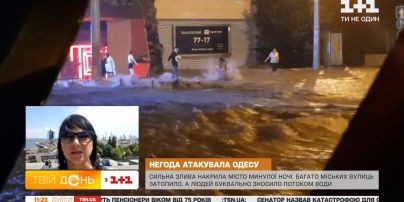Сильный ливень накрыл Одессу: поваленные деревья и подтопленные улицы