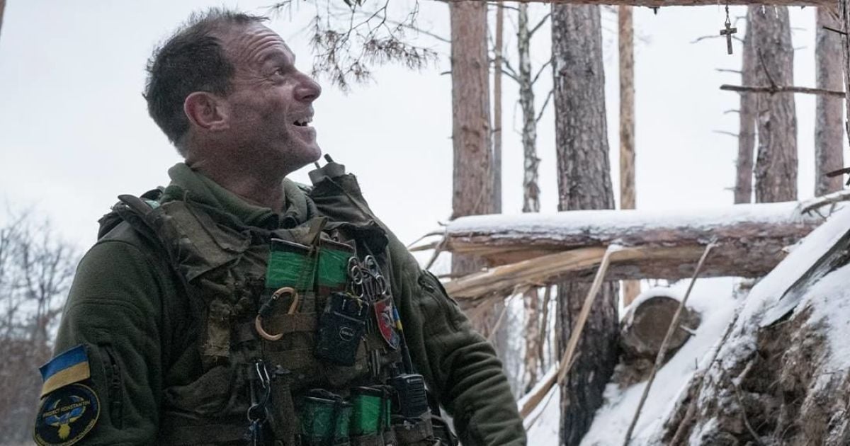 Волонтер та бойовий медик з Британії Пітер Фуше / Фото: Project Konstantin