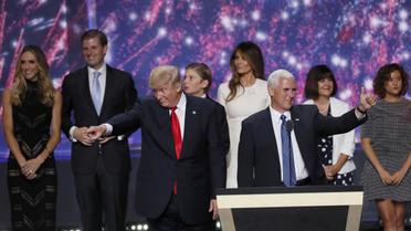 Трамп с Майком Пенсом, который может стать вице-президентом США