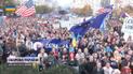 У Празі десятки тисяч людей зібралися на мітинг заради підтримки України