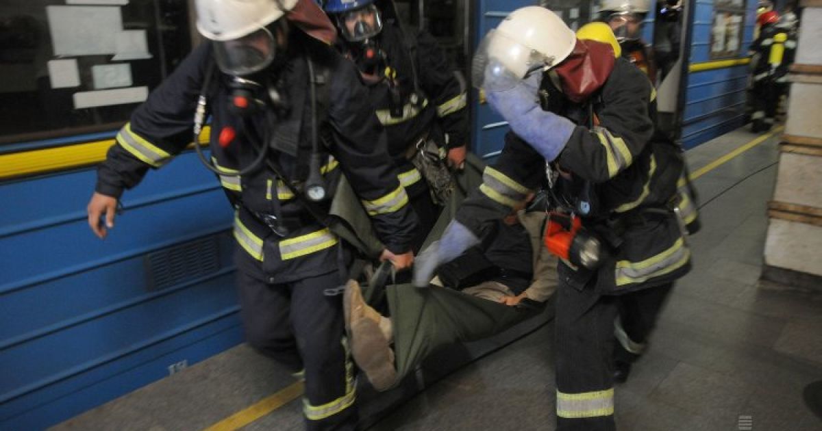 В столичном метро прошли учения / © УНИАН