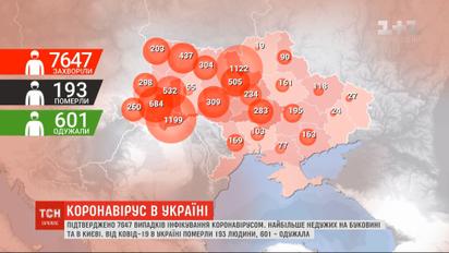 В Украине за сутки подтвердили почти пол тысячи новых случаев инфицирования коронавирусом