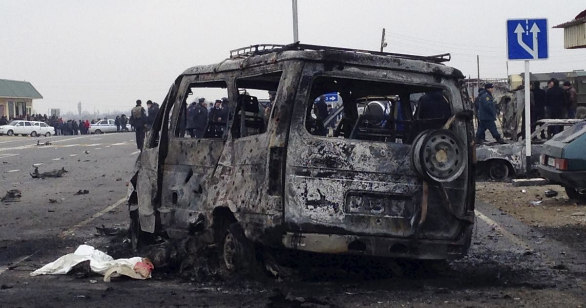 Ответственность за подрыв полицейских авто в Дагестане взяли на себя боевики ИГ