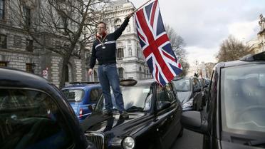 Протест таксистів у Лондоні. / © Reuters