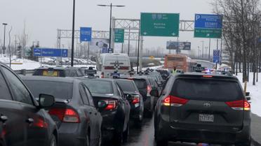 Протест таксистів у Монреалі. / © Reuters