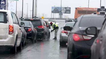 Протест таксистів у Монреалі. / © Reuters
