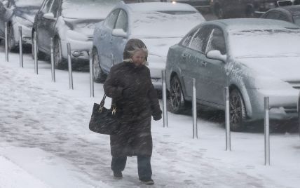 На Украину с ветром и снегом надвигается циклон "Габи"