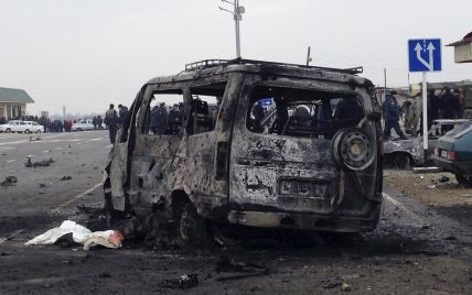 Відповідальність за підрив поліцейських авто в Дагестані взяли на себе бойовики ІД