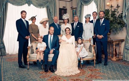 Кенсингтонский дворец опубликовал официальные снимки с крещения принца Луи Кембриджского