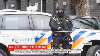 Стрельба в Нидерландах: полиция задержала подозреваемого в нападении в трамвае