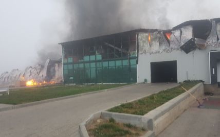 На Одещині пожежа знищила склад найбільшої в Україні часникової компанії
