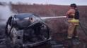 В авто влучив ворожий боєприпас Фото: ДСНС