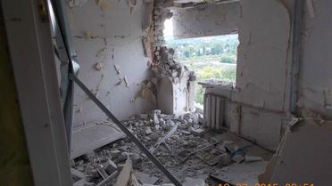 Обстріл Авдіївки / © Facebook/пресс-центр штаба АТО