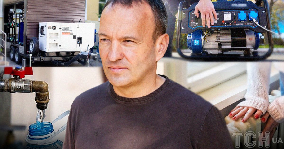 Заступник голови КМДА Петро Пантелеєв розповів, як готується Київ до складної зими / Колаж ТСН.ua