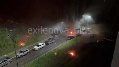 Російський орел вночі накрила «бавовна»