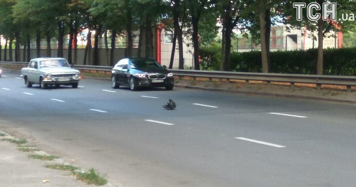 ДТП мотоцикліст Київ_4 / © ТСН.ua
