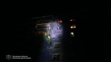 Атака на Запоріжжя_1 / © Очільник Запорізької ОВА Іван Федоров