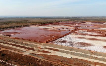 В окрестностях Бугского лимана находятся гигантские поля красного шлама НГЗ (фото)