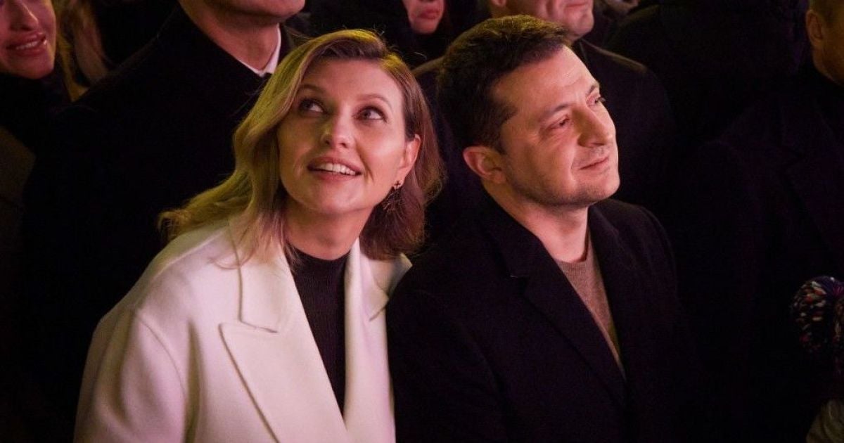Елена и Владимир Зеленские