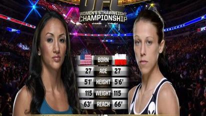 UFC. Джоанна Єнджейчик - Карла Еспарза. Відео бою