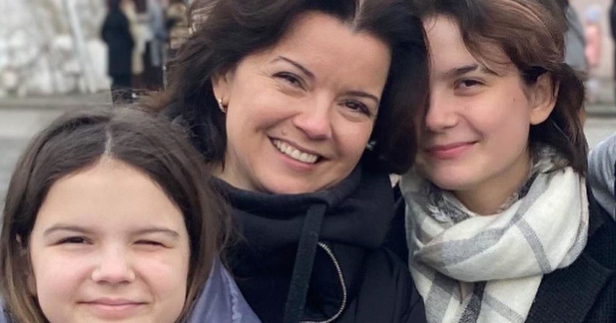 Марічка Падалко з дітьми