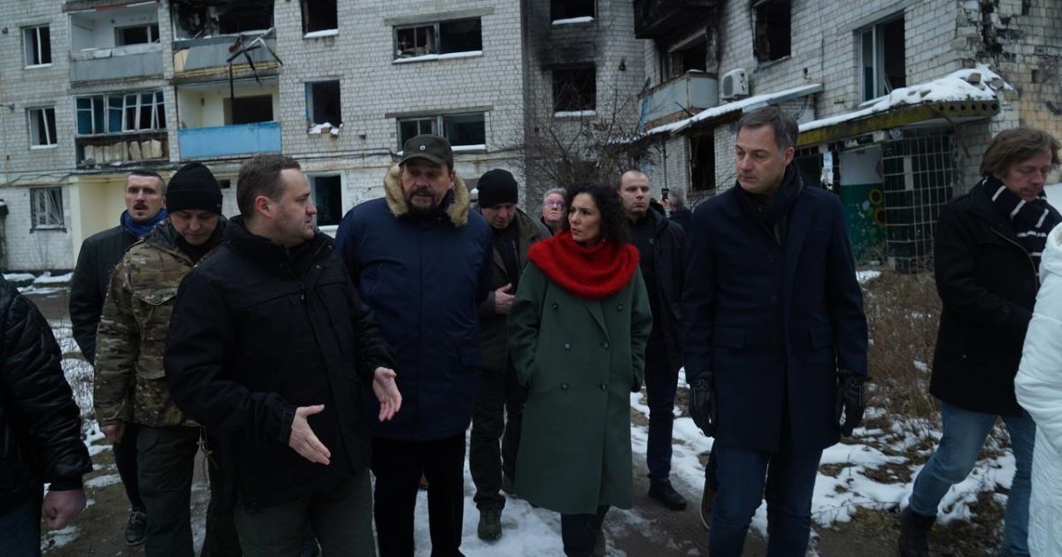 До України прибув прем’єр-міністр Королівства Бельгія: відвідав Бородянку та заявив про своє захоплення українцями