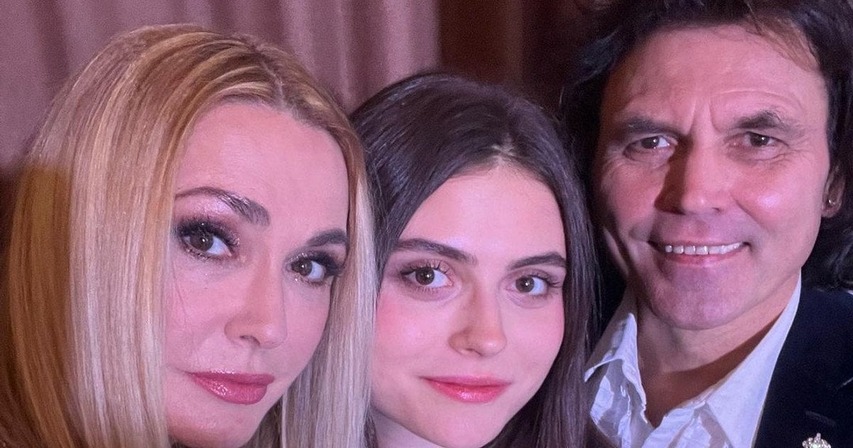 Ольга Сумська з чоловіком та донькою