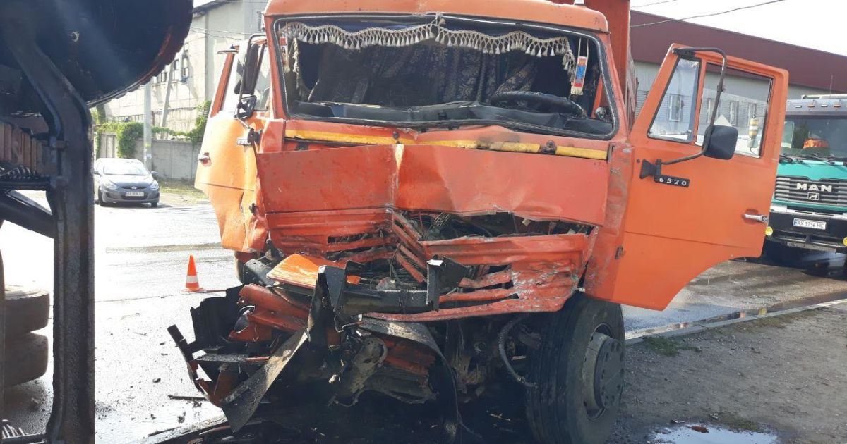 дтп_вантажівка_5 / © Пресс-служба ГУ Нацполиции в Харьковской области