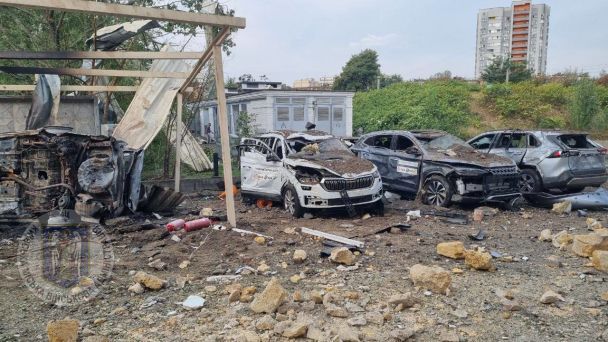 Ракектний удар по Києву 2 вересня / © Київська міська військова адміністрація