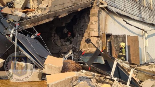 Ракектний удар по Києву 2 вересня / © Київська міська військова адміністрація
