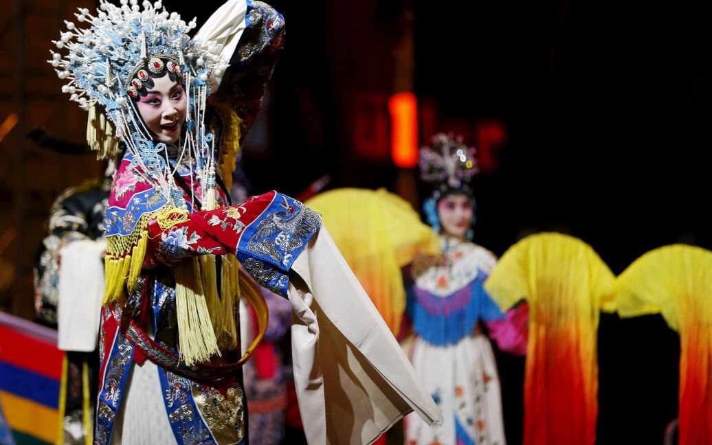 Китайская опера в Загребе. / © Reuters