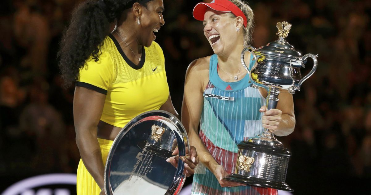 Анжелика Кербер (справа) выиграла Australian Open.