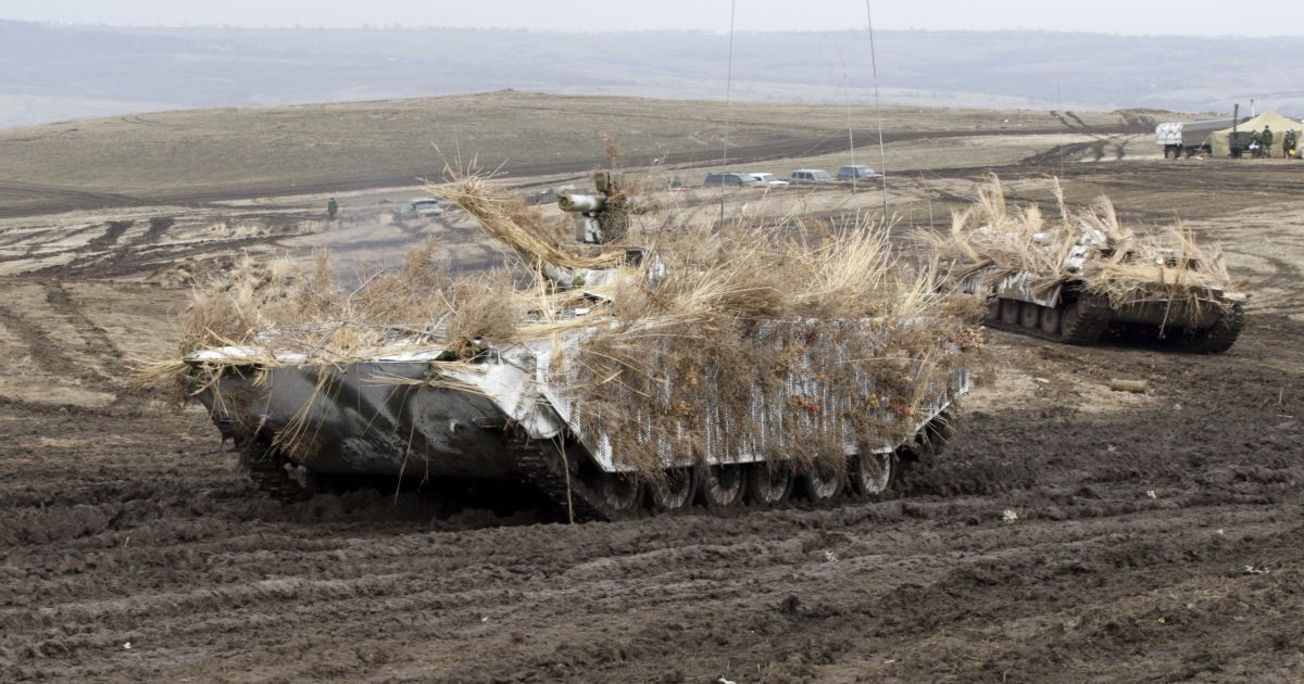 Наступление боевиков возле Авдеевки