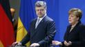 Меркель и Порошенко обсудили ситуацию на Донбассе