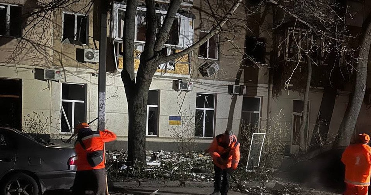 Наслідки обстрілу Одеси