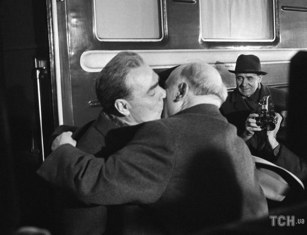 Леонід Брежнєв та Тодор Живков / © Associated Press