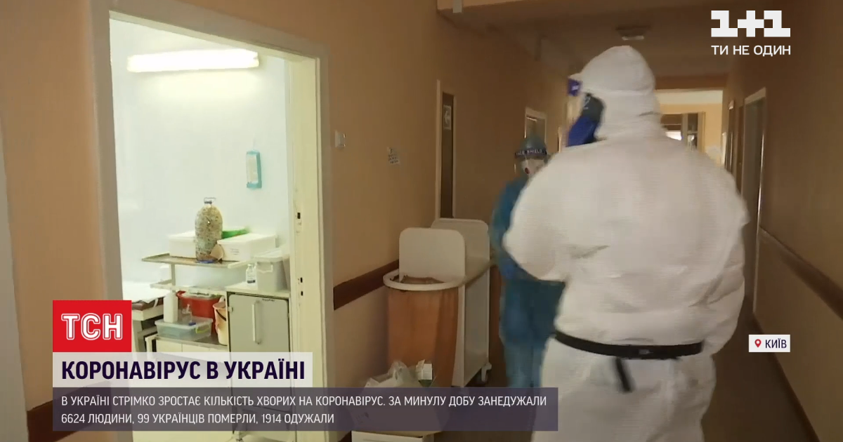 Київські лікарні заповнюють важкі хворі на коронавірус: із 35 пацієнтів лише троє не потребують кисню