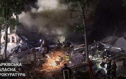 В разрушенном российской ракетой доме в Харькове находились до 40 человек — прокуратура